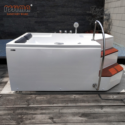 Baignoire acrylique de massage pour 1.75m d'intérieur à la maison pour deux personnes