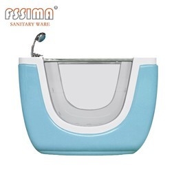 Acrylic Led Bubble Baby Spa Bathtub Massage Function Whirlpool