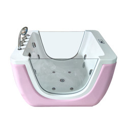 Acrylic Led Bubble Baby Spa Bathtub Massage Function Whirlpool