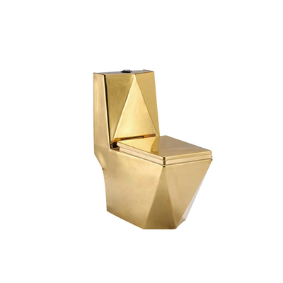 S Trap Golden Conjoined Toilet Sanitary Wares Wc Ceramic Diamond